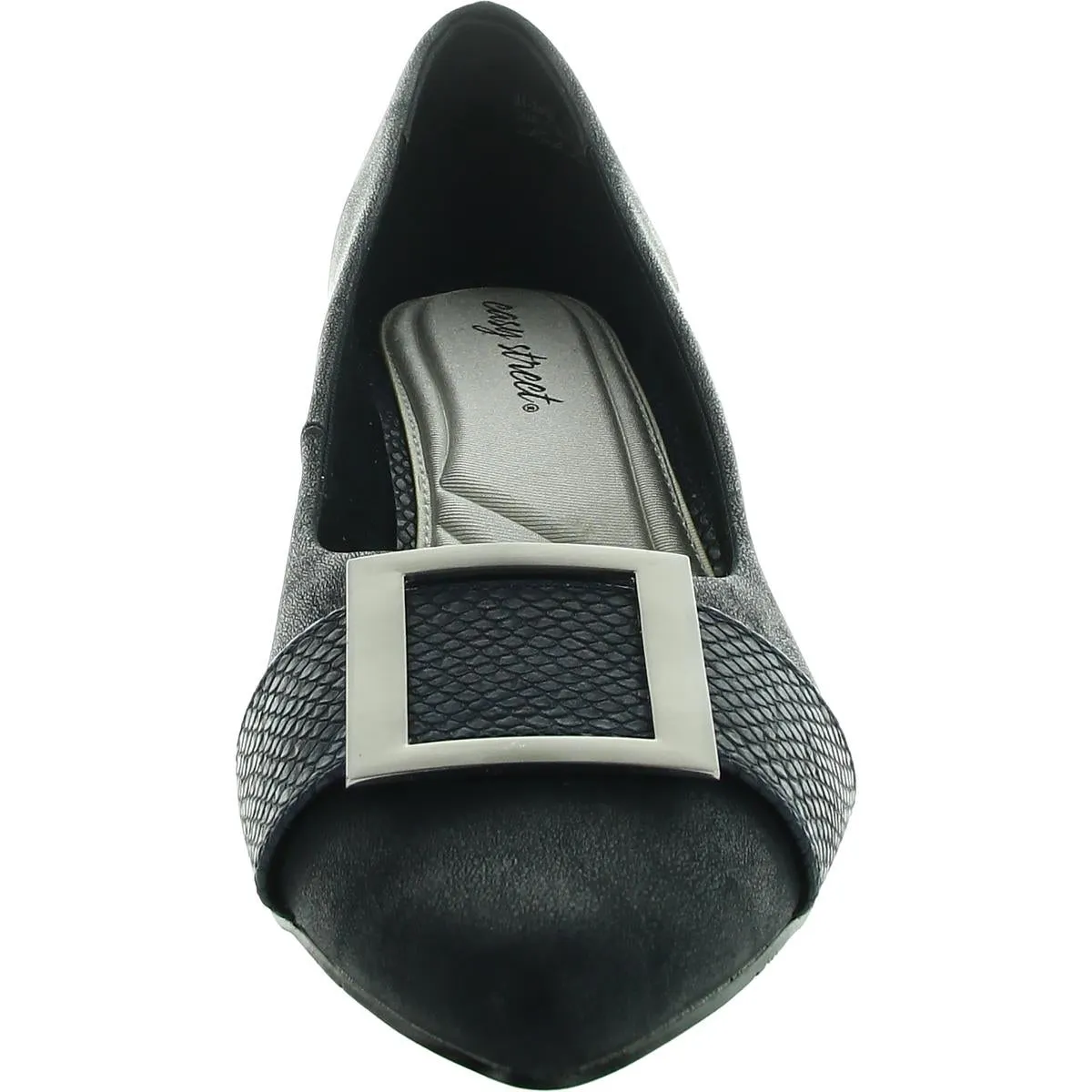 Womens Padded Insole Man Made Pumps