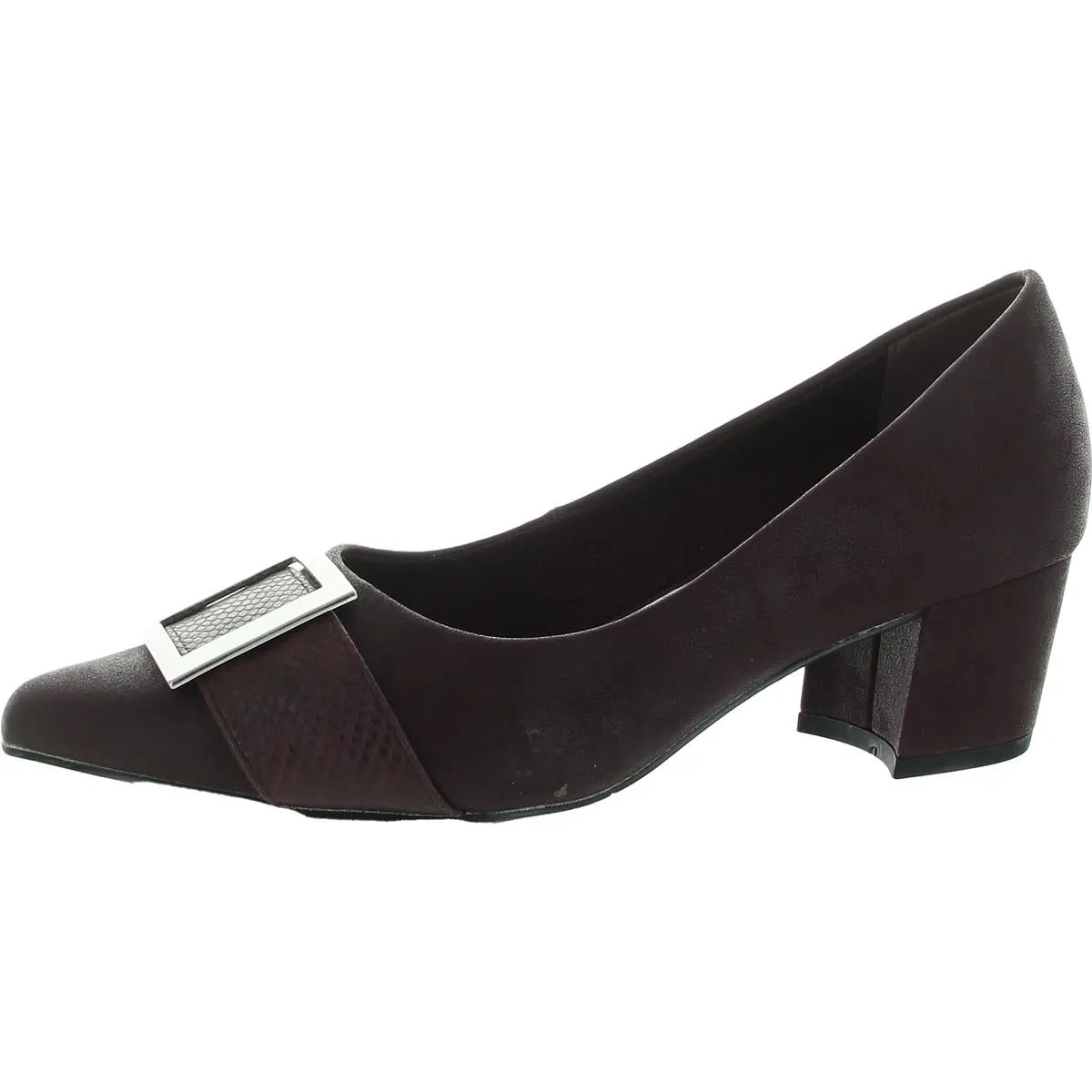 Womens Padded Insole Man Made Pumps
