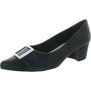 Womens Padded Insole Man Made Pumps