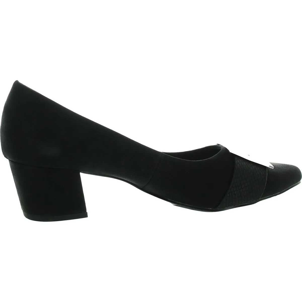 Womens Padded Insole Man Made Pumps