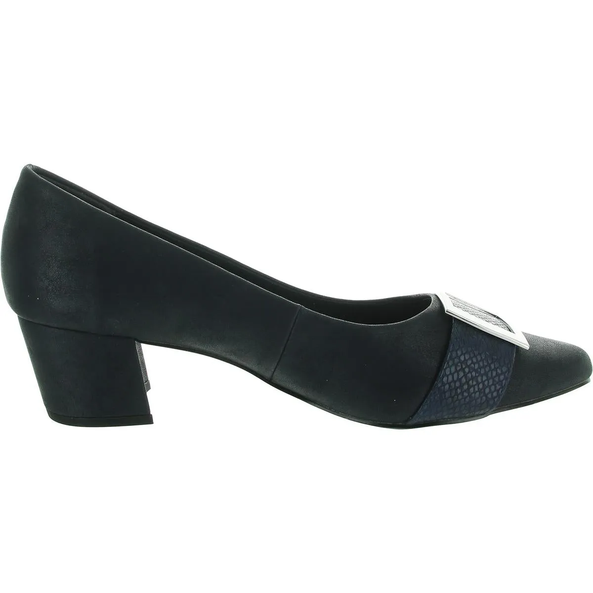Womens Padded Insole Man Made Pumps