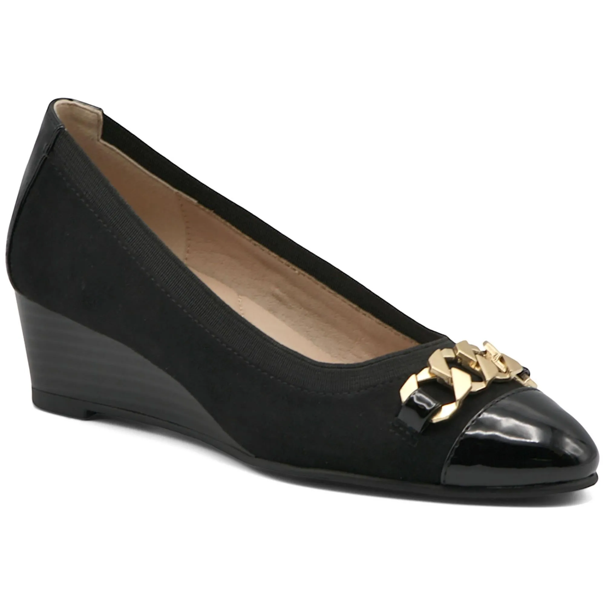 Womens Padded Insole Wedge Wedge Heels
