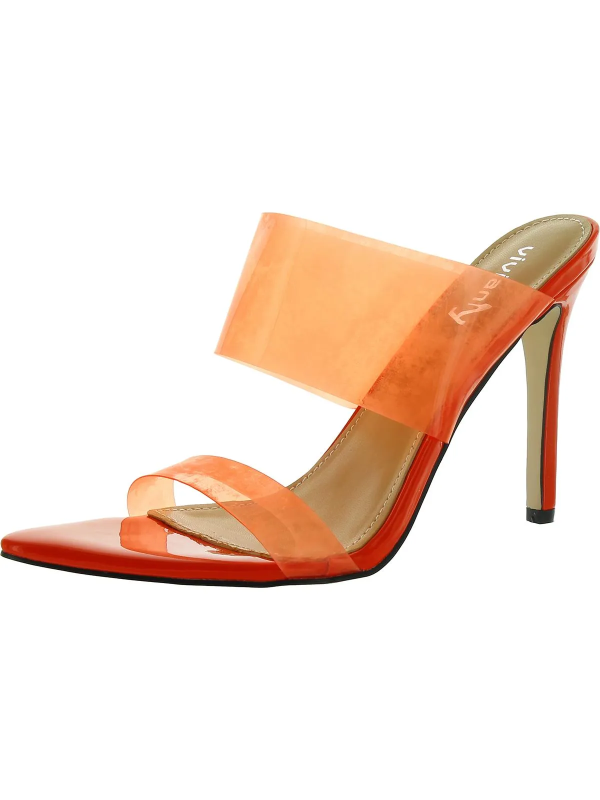 Womens Patent Slip On Pumps