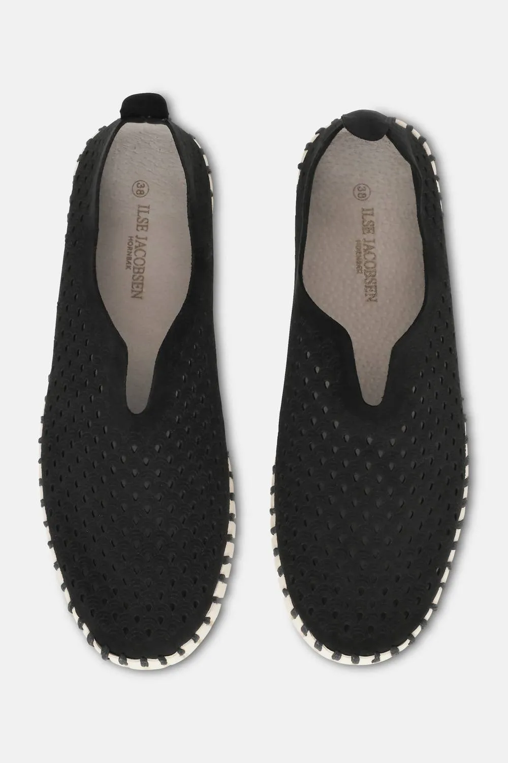 Women's Platform Tulip Slip-On In Black