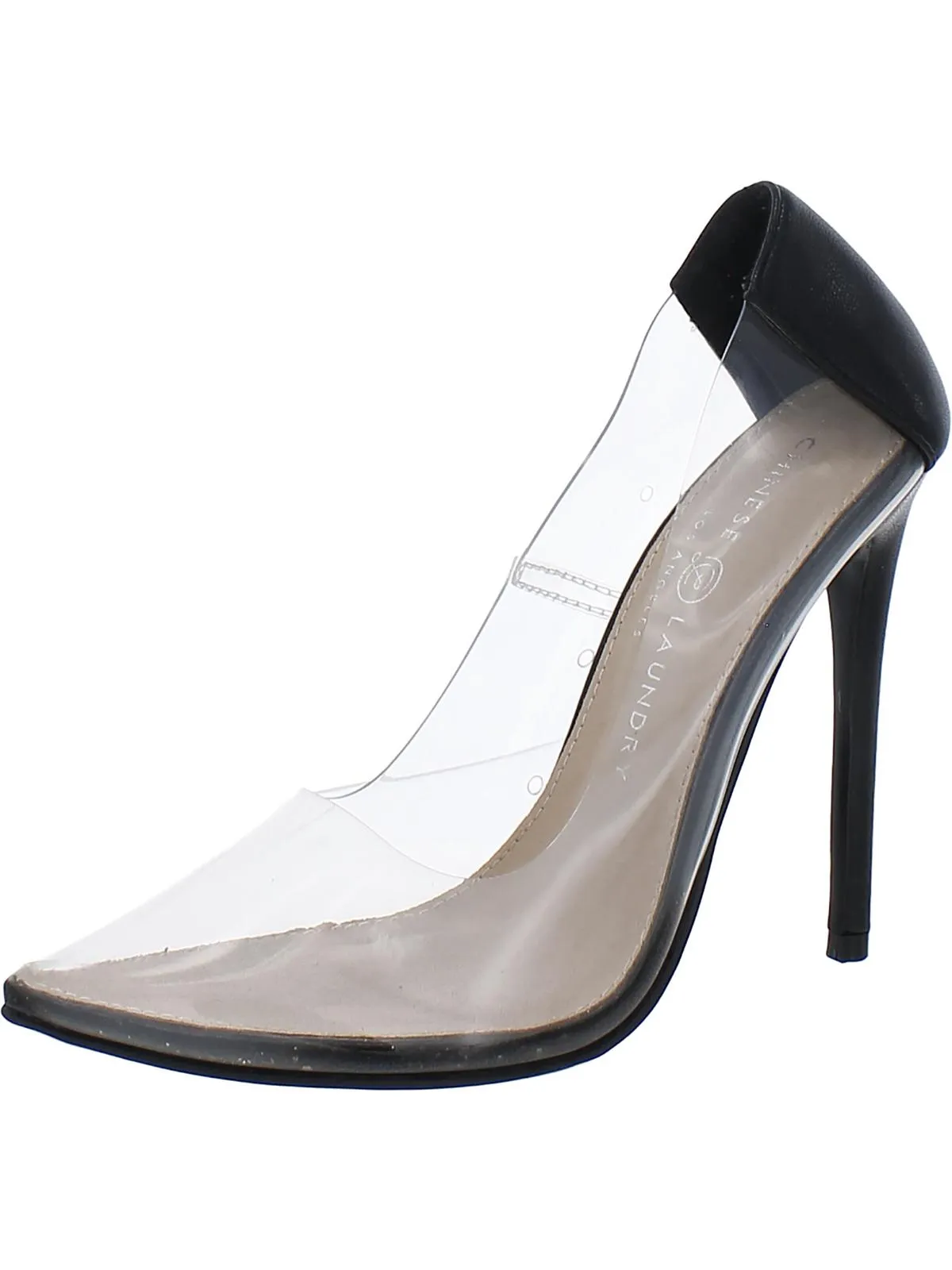 Womens Pointed Toe Slip On Pumps