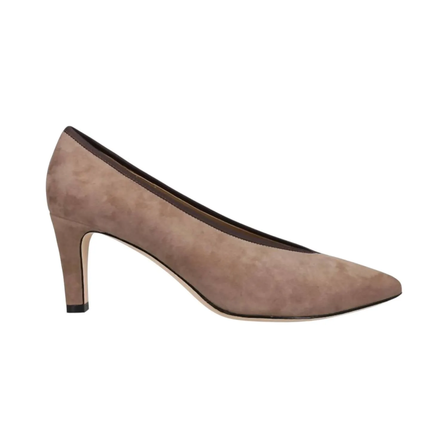 Women's Ramara Suede Heels In Military Suede
