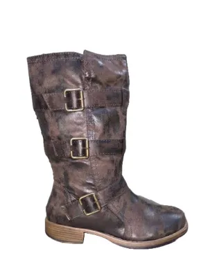 Women's Reagan Knee High Boot In Dark Brown
