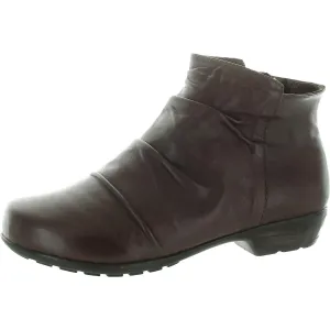 Womens Ruched Booties