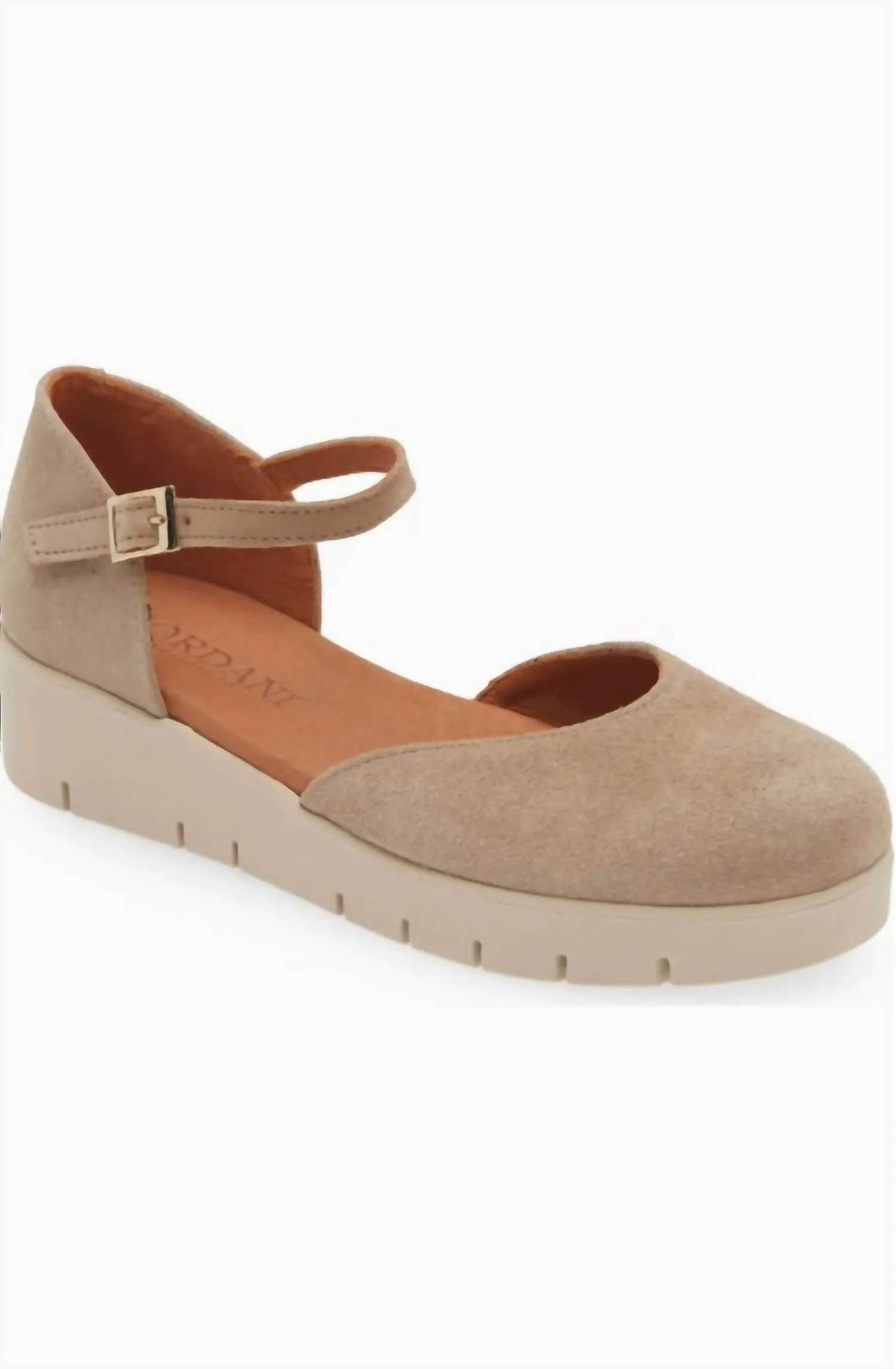 Women's Sandie Platform Pump In Serraje Piedra