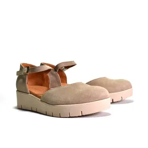 Women's Sandie Platform Pump In Serraje Piedra