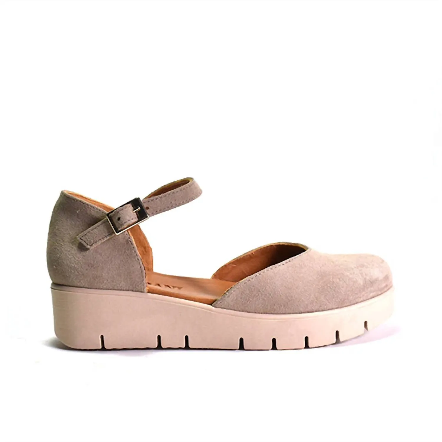 Women's Sandie Platform Pump In Serraje Piedra
