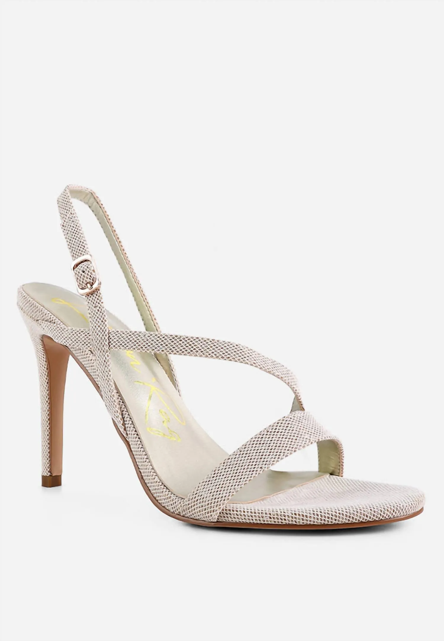 Women's Skyfall Ankle Strap Sandals In Latte