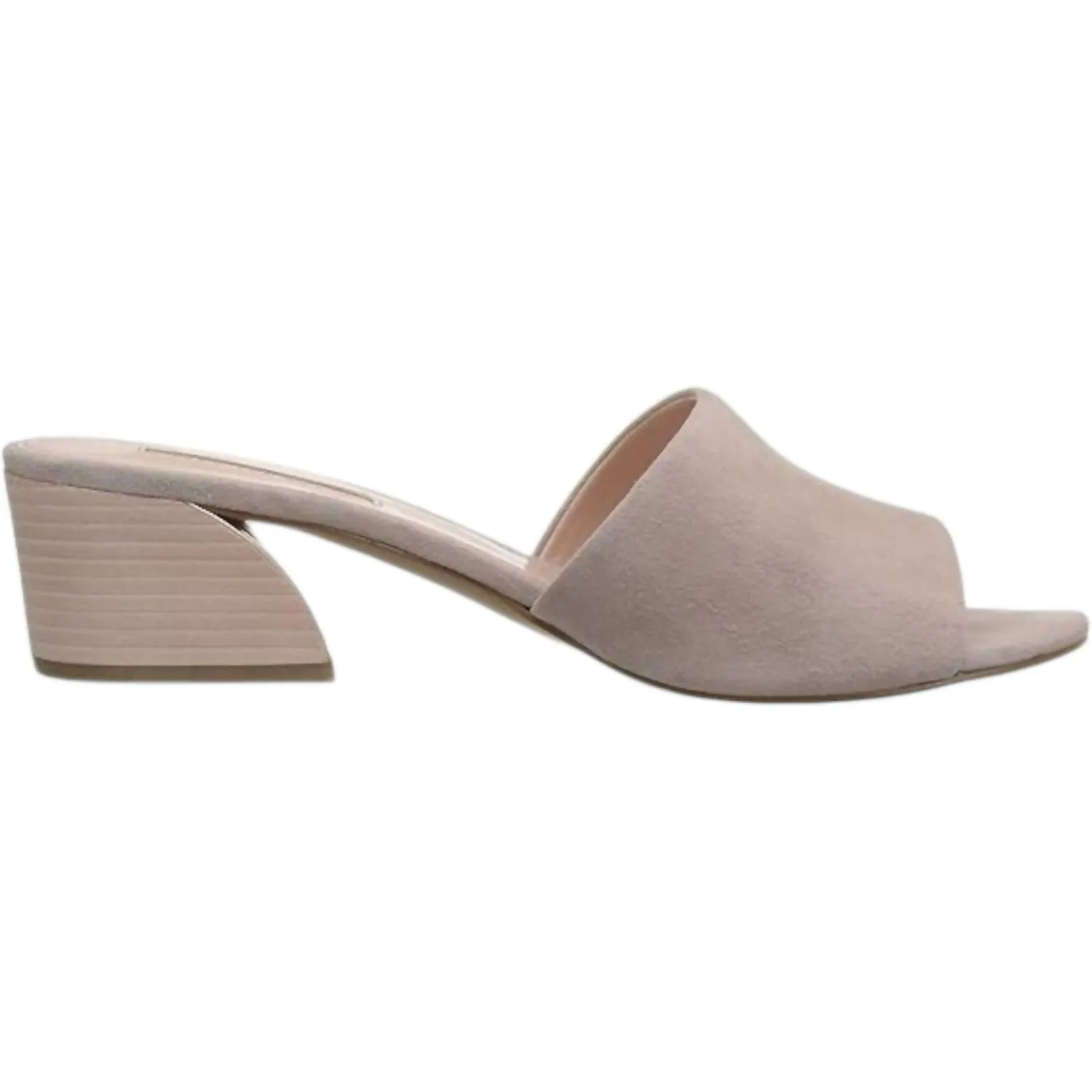 Women's Sloane Heel In Avec Pink Kid Suede