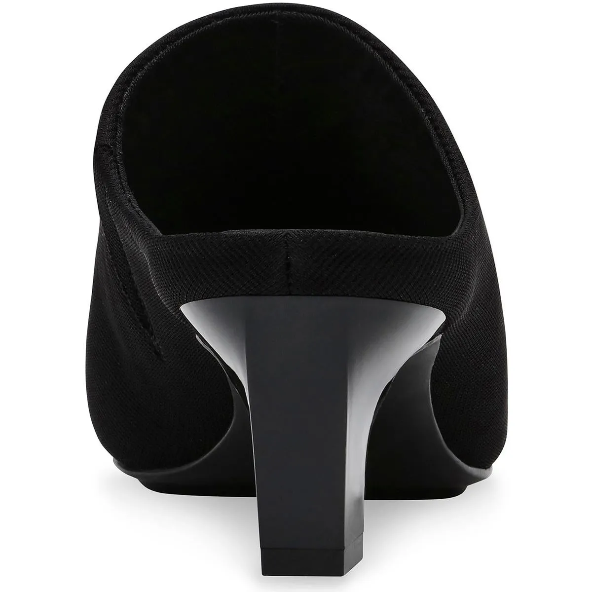 Womens Solid Canvas Mules