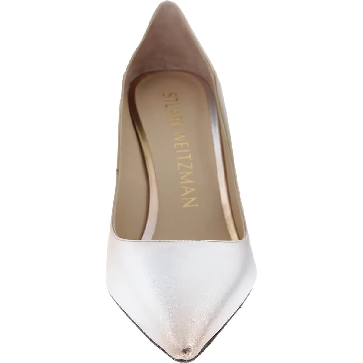 Womens Solid Leather Pumps