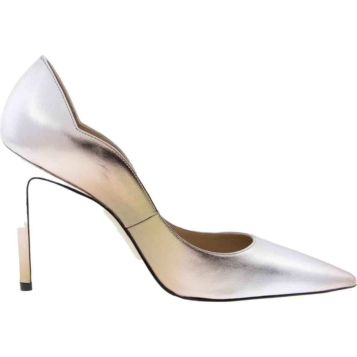 Womens Solid Leather Pumps