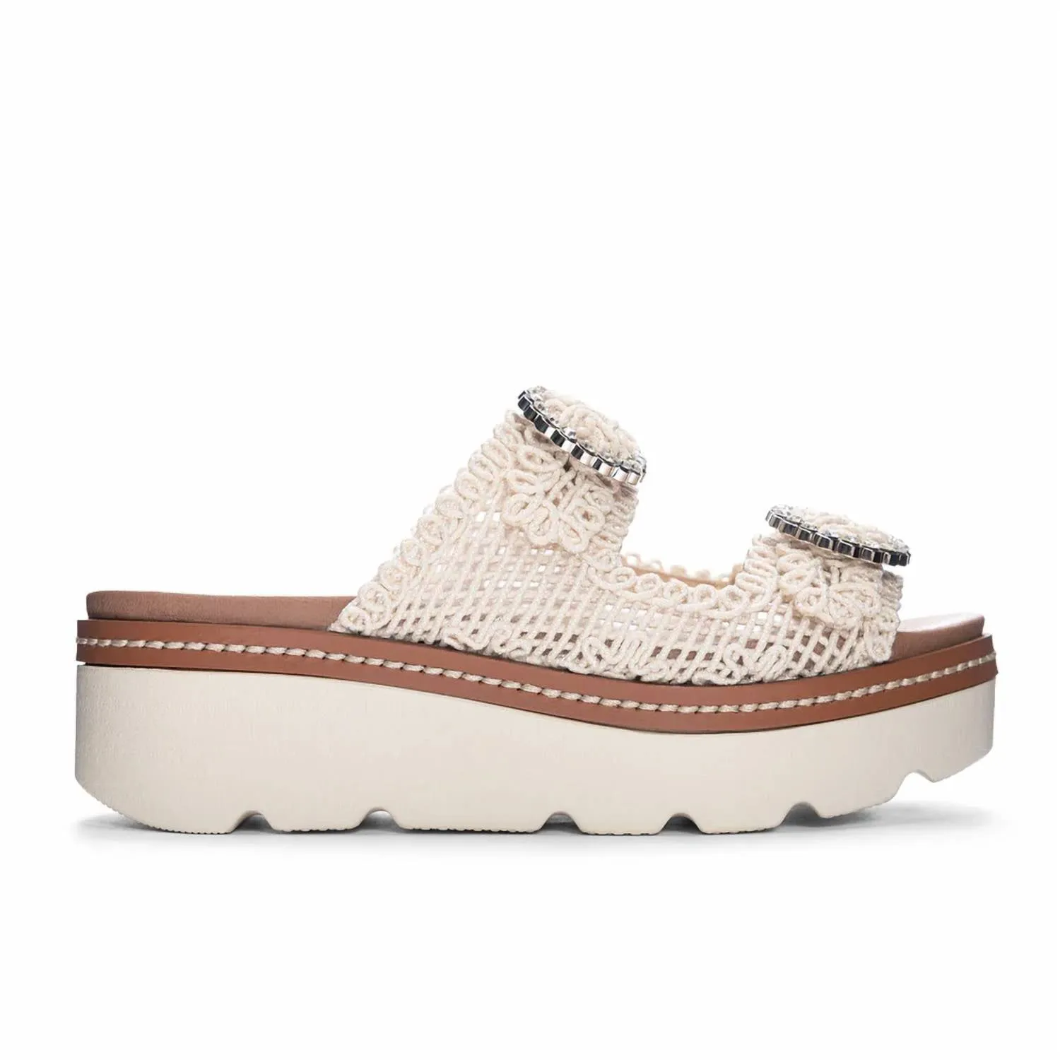 Women's Sonder Platform Sandals In Cream
