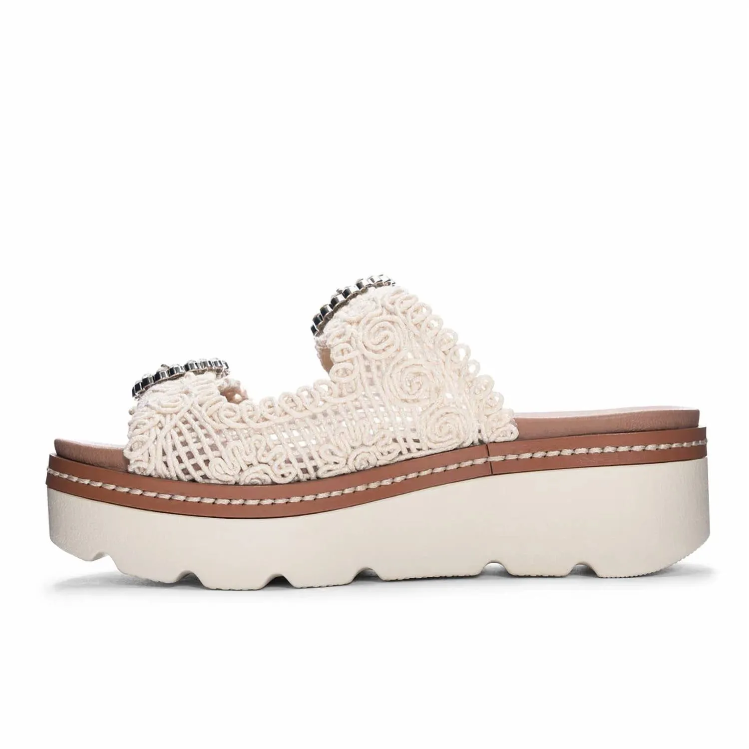 Women's Sonder Platform Sandals In Cream