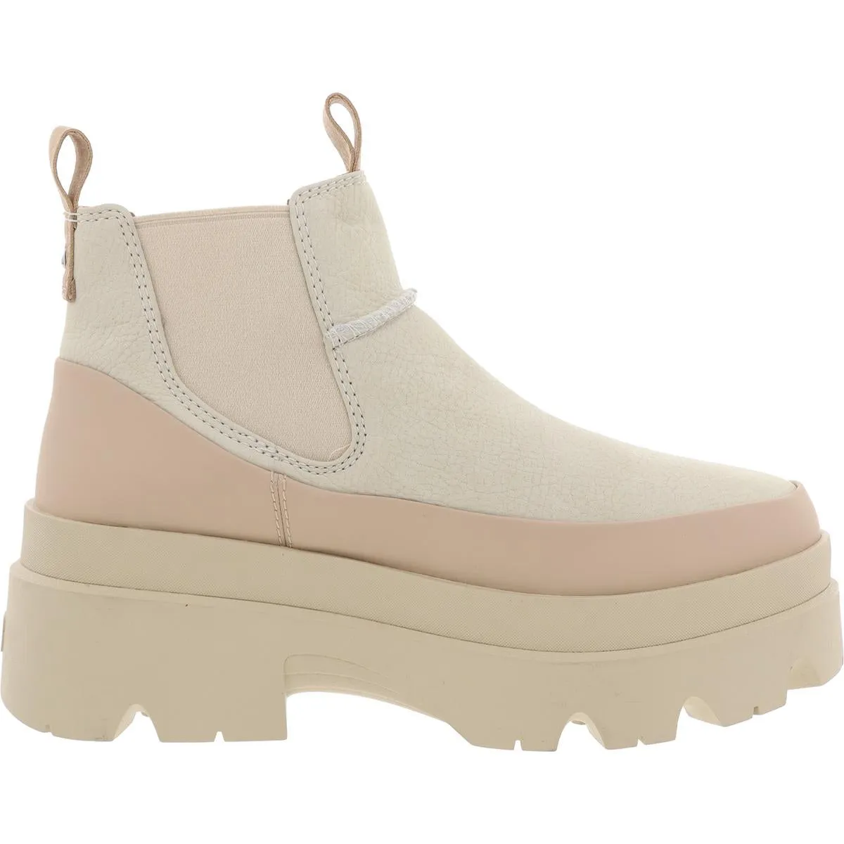 Womens Stretch Leather Booties
