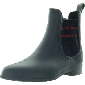 Womens Stretch Rubber Chelsea Boots