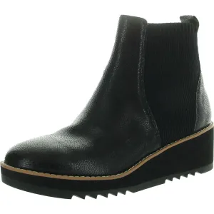 Womens Stretch Wedge Boots
