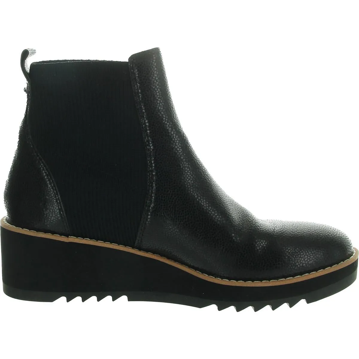 Womens Stretch Wedge Boots