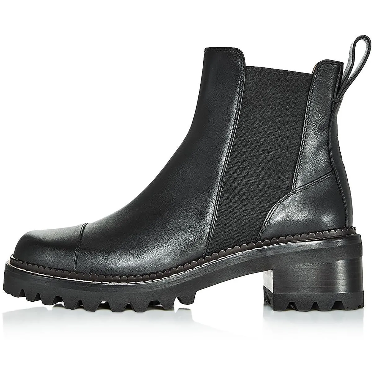 Womens Suede Pull On Chelsea Boots