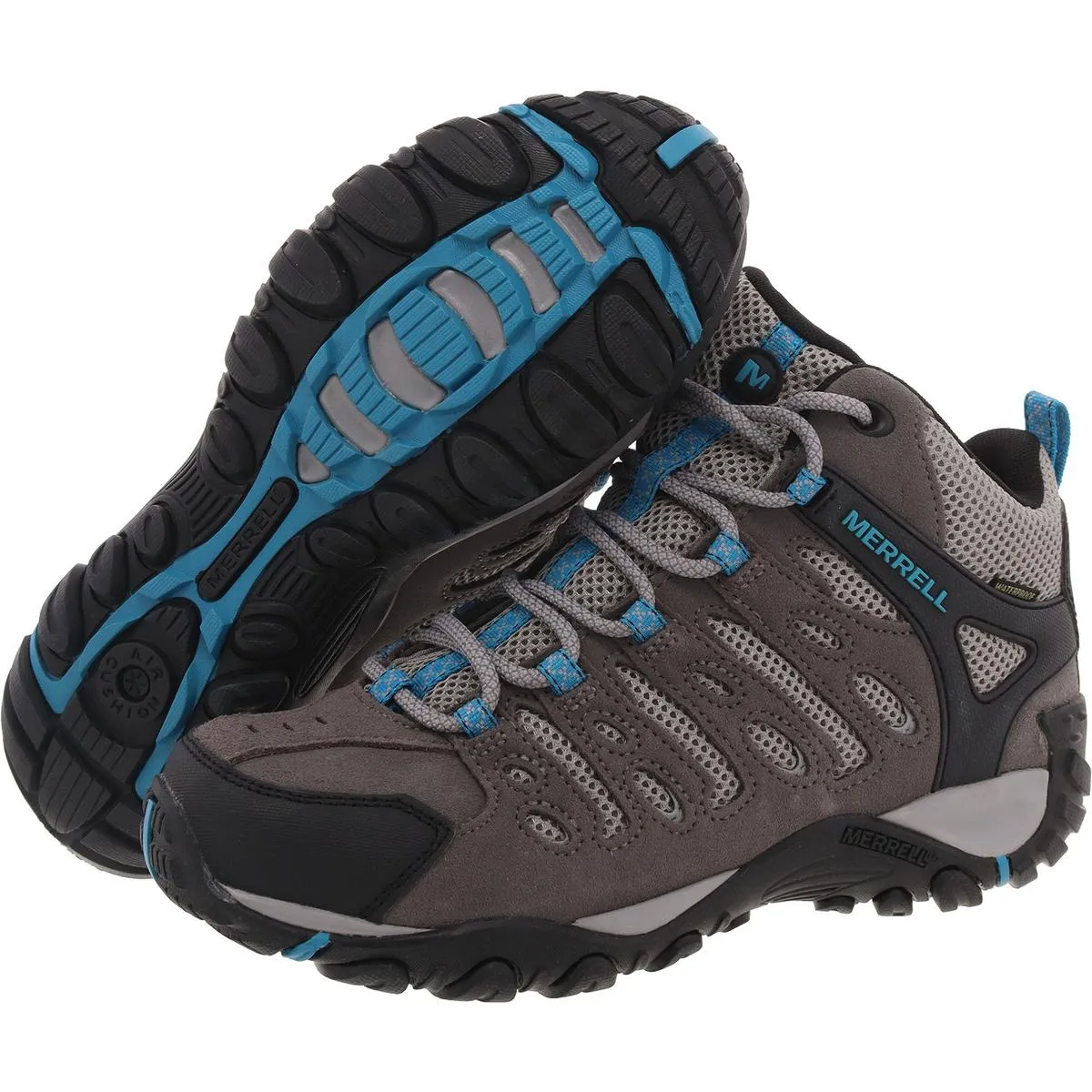 Womens Suede Waterproof Hiking Boots