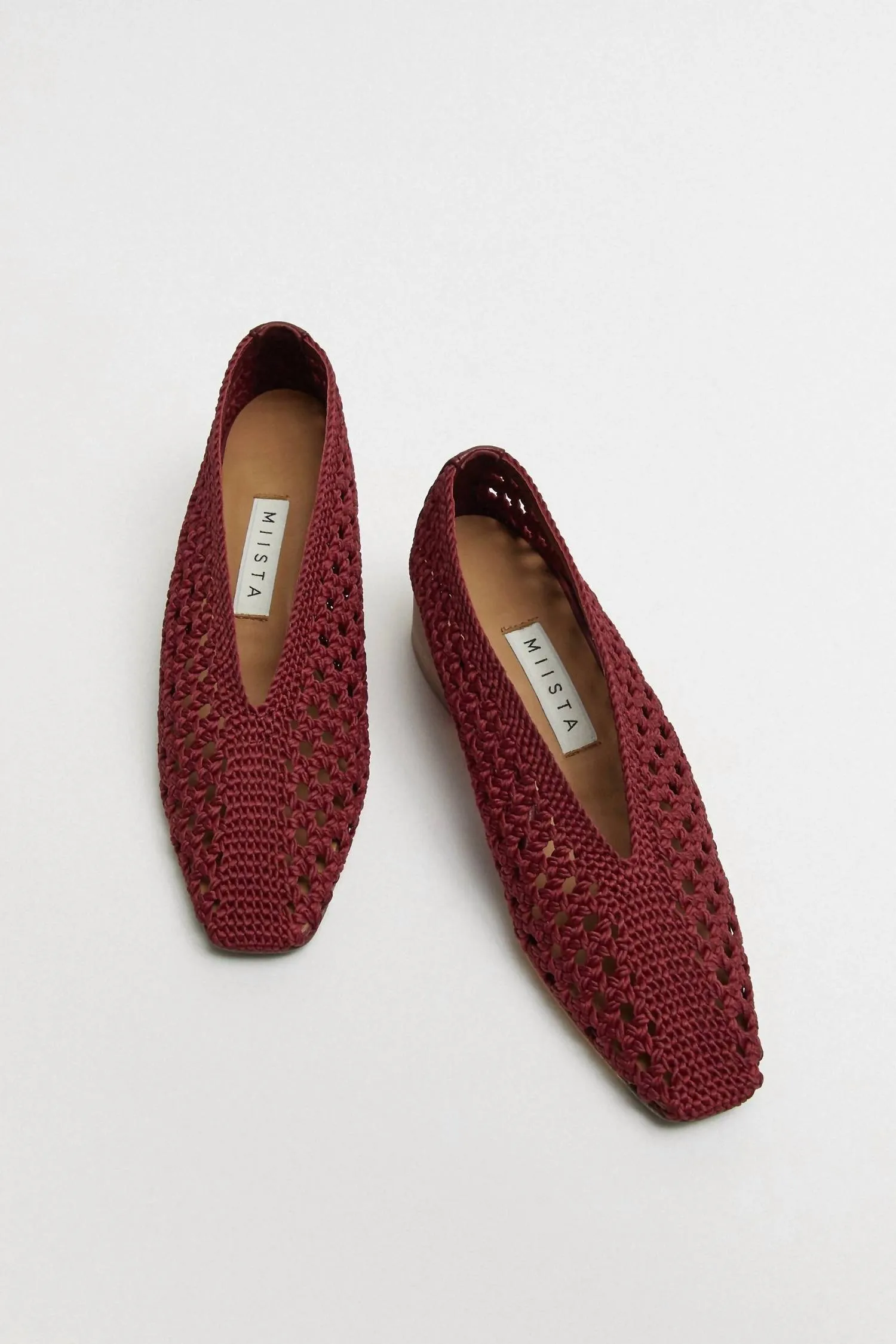 Women's Taissa Courts Heel In Burgundy