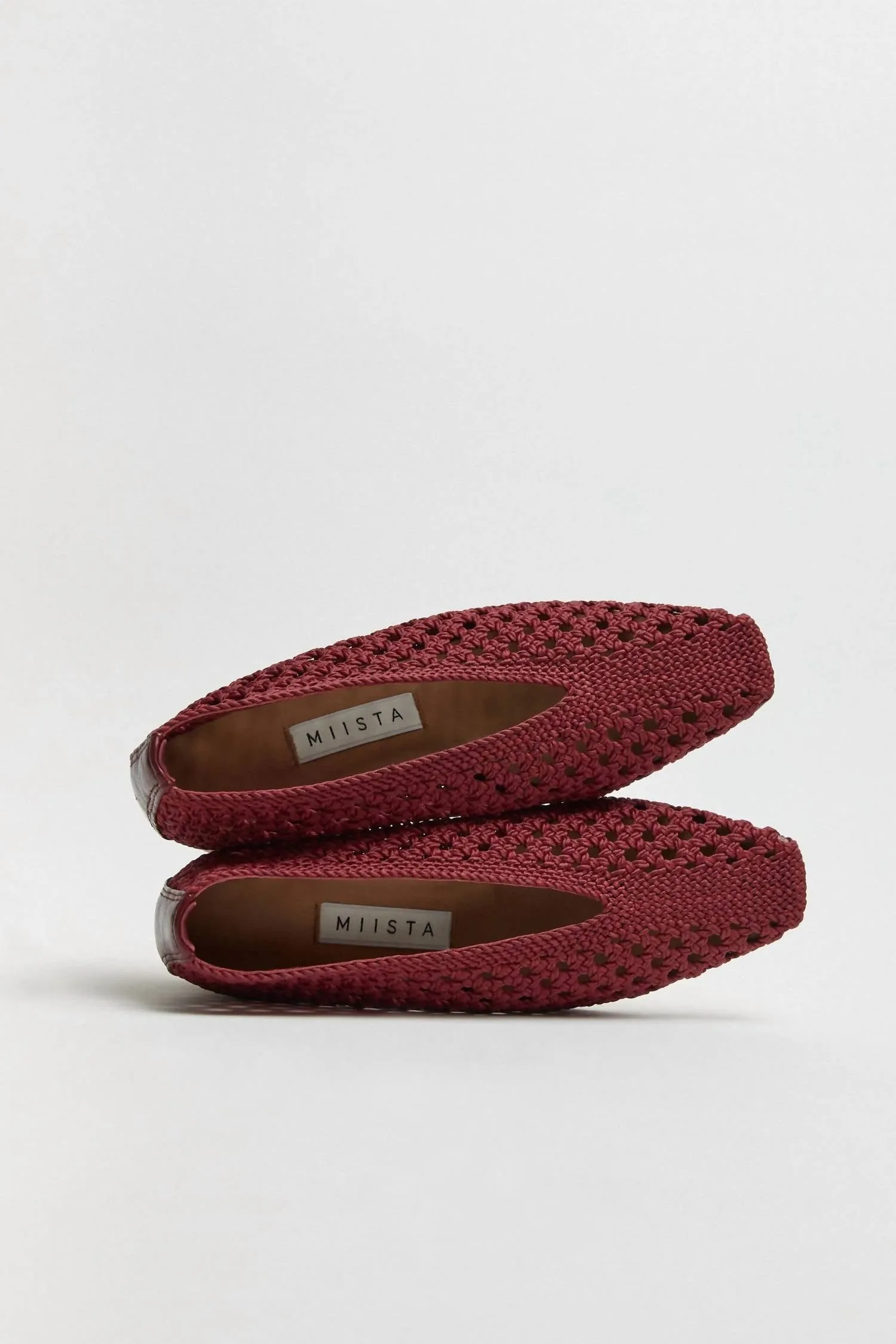 Women's Taissa Courts Heel In Burgundy