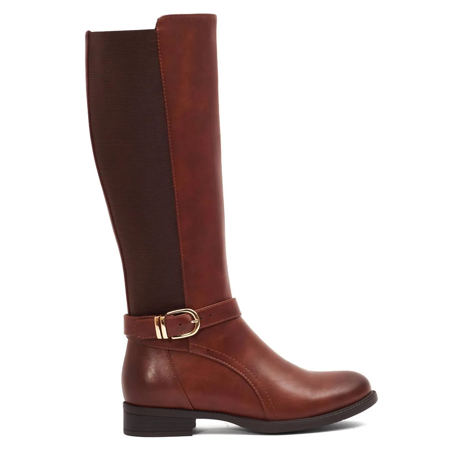 Women's Tall Riding Boots In Brown