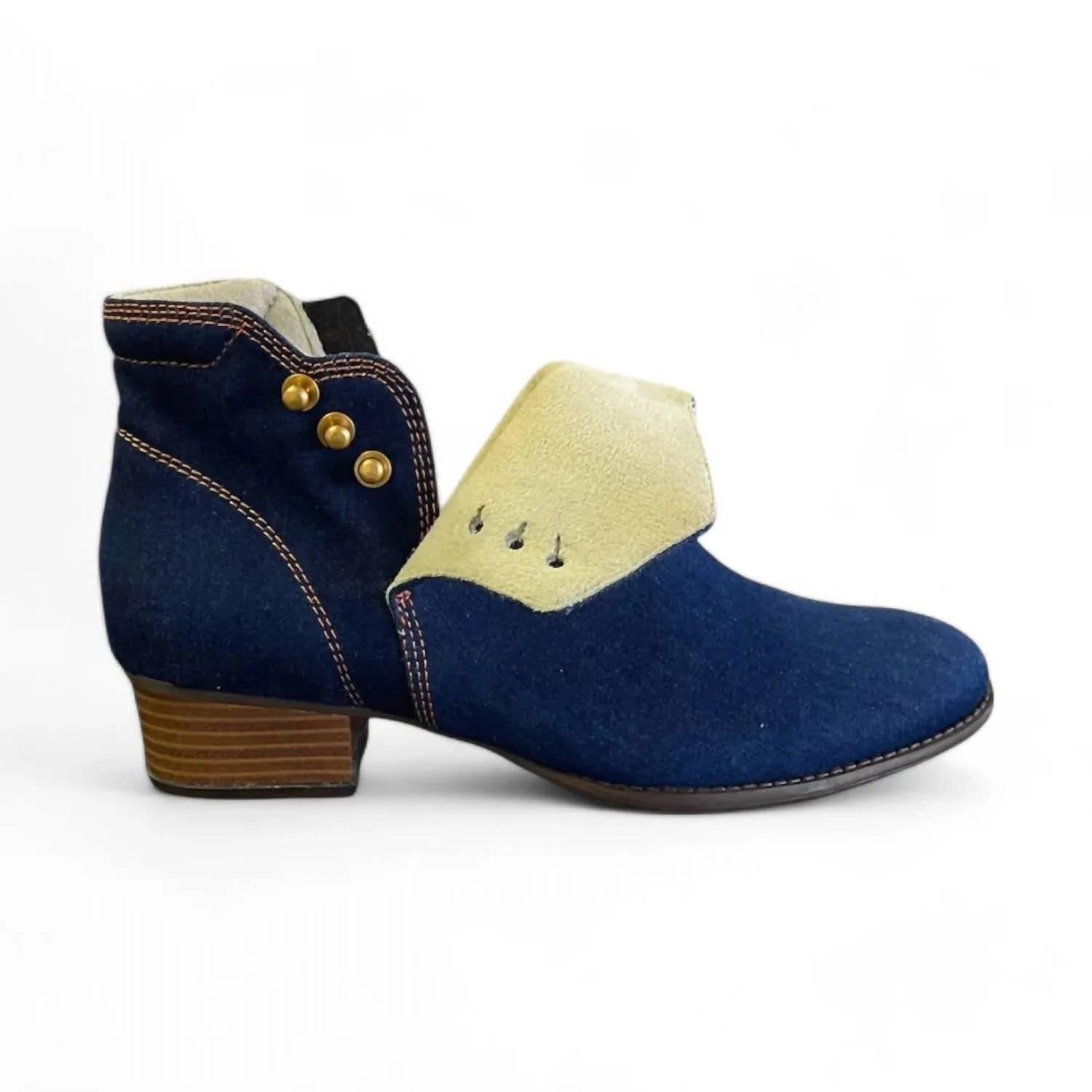 Women's Tiko Ankle Booties In Denim