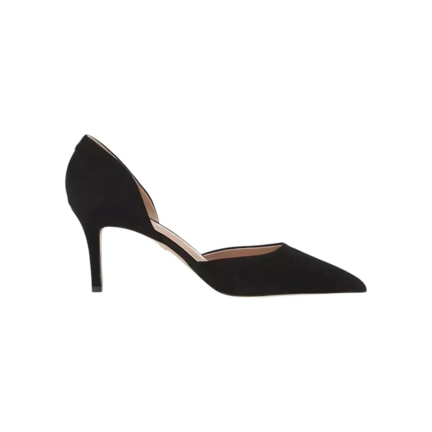 Women's Viv Suede Heels In Black Suede