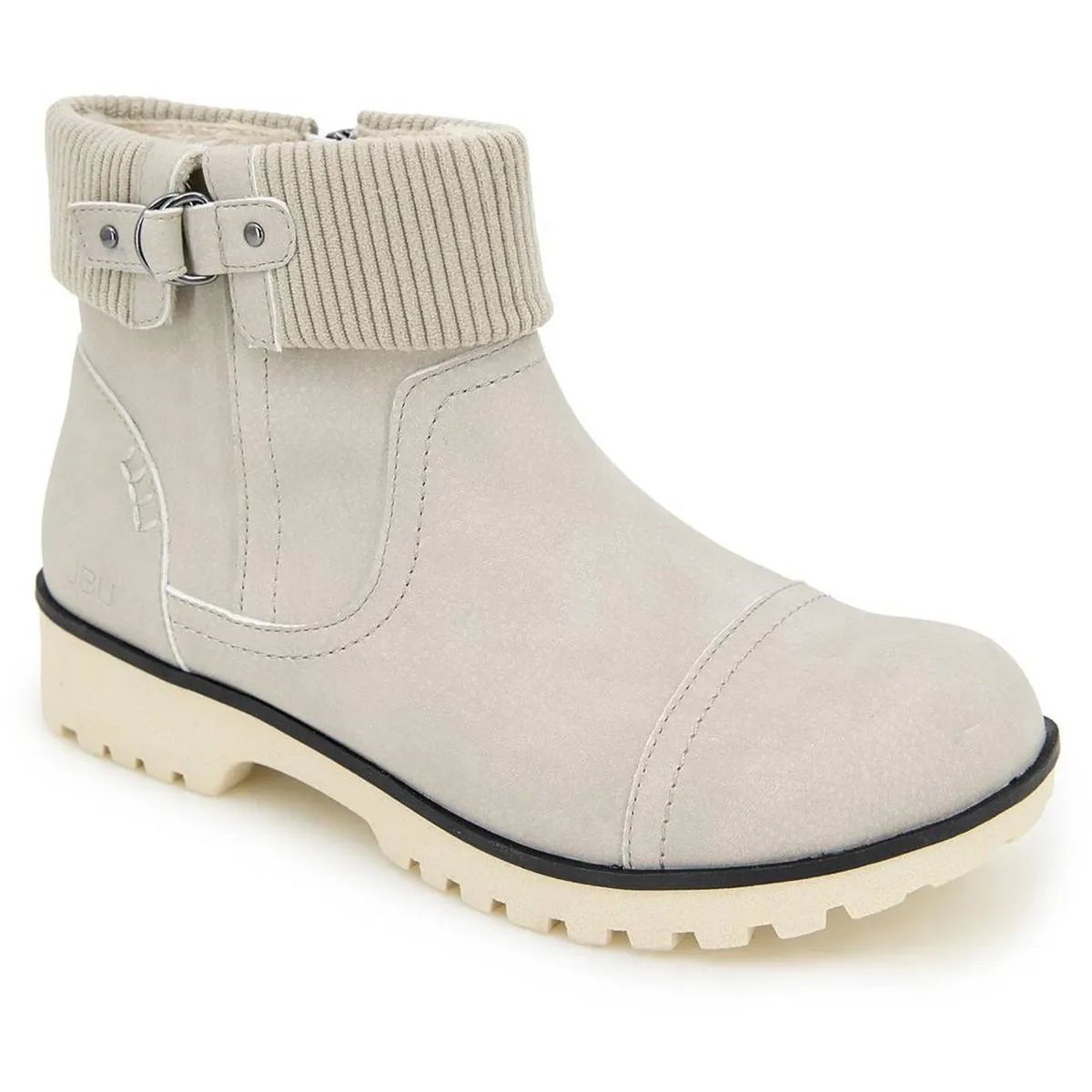 Womens Water Resistant Manmade Ankle Boots