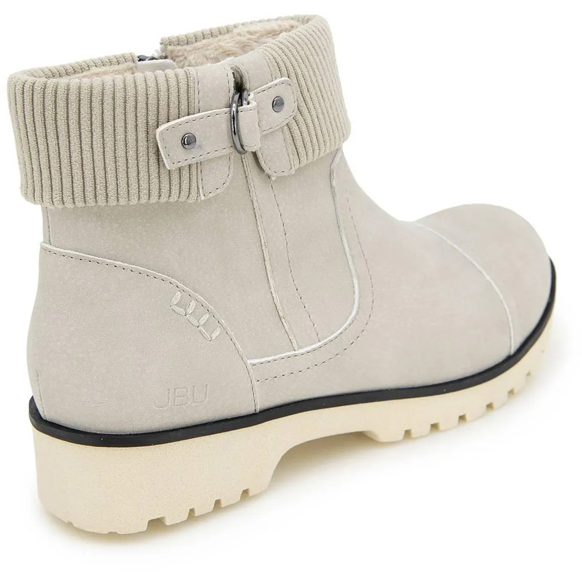 Womens Water Resistant Manmade Ankle Boots