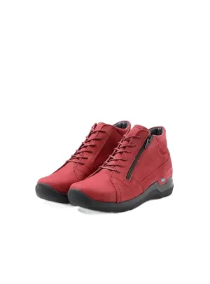 Women's Why Shoes In Oxblood Nubuck