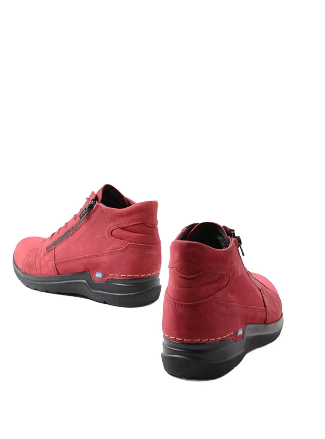 Women's Why Shoes In Oxblood Nubuck
