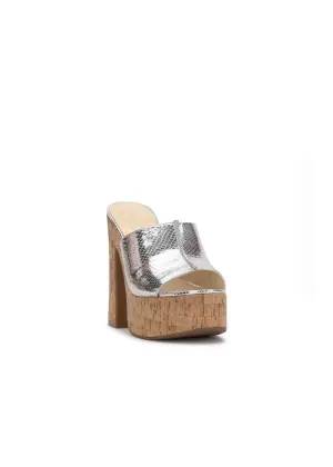 Women's Xona Platform Sandals In Silver