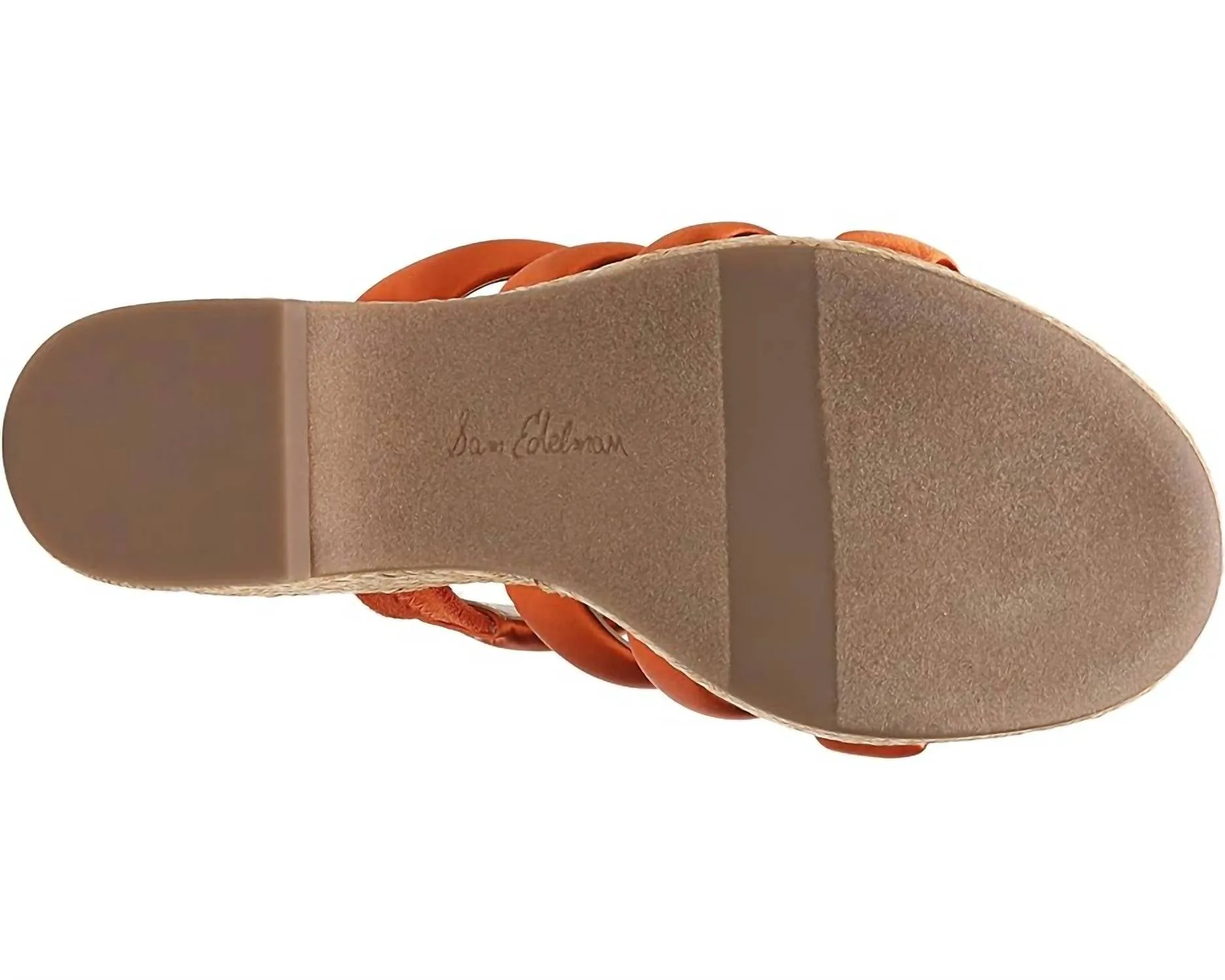 Women's Yuki Platform Wedge Heel In Orange