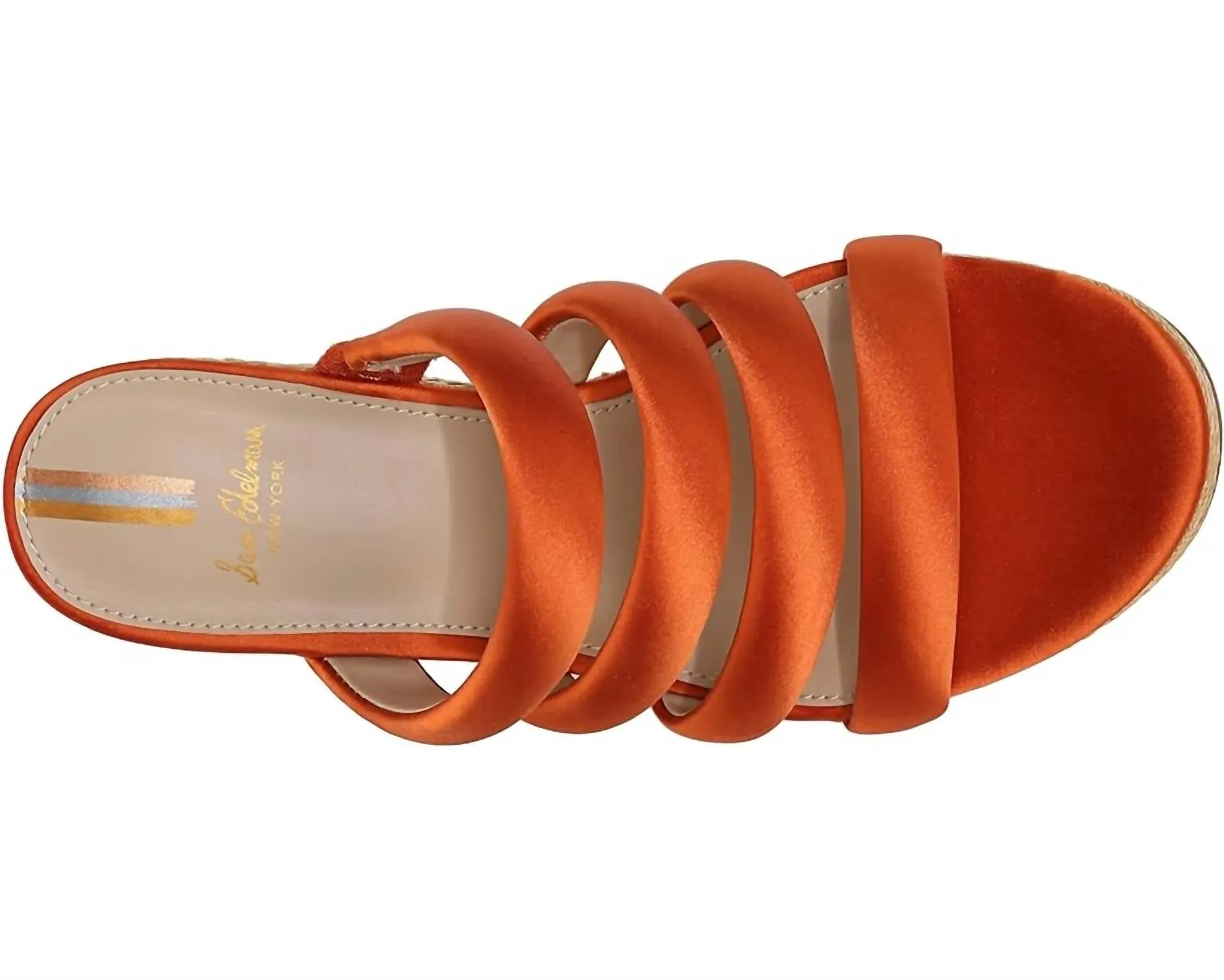 Women's Yuki Platform Wedge Heel In Orange