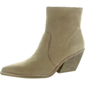 Womens Zipper Ankle Boots