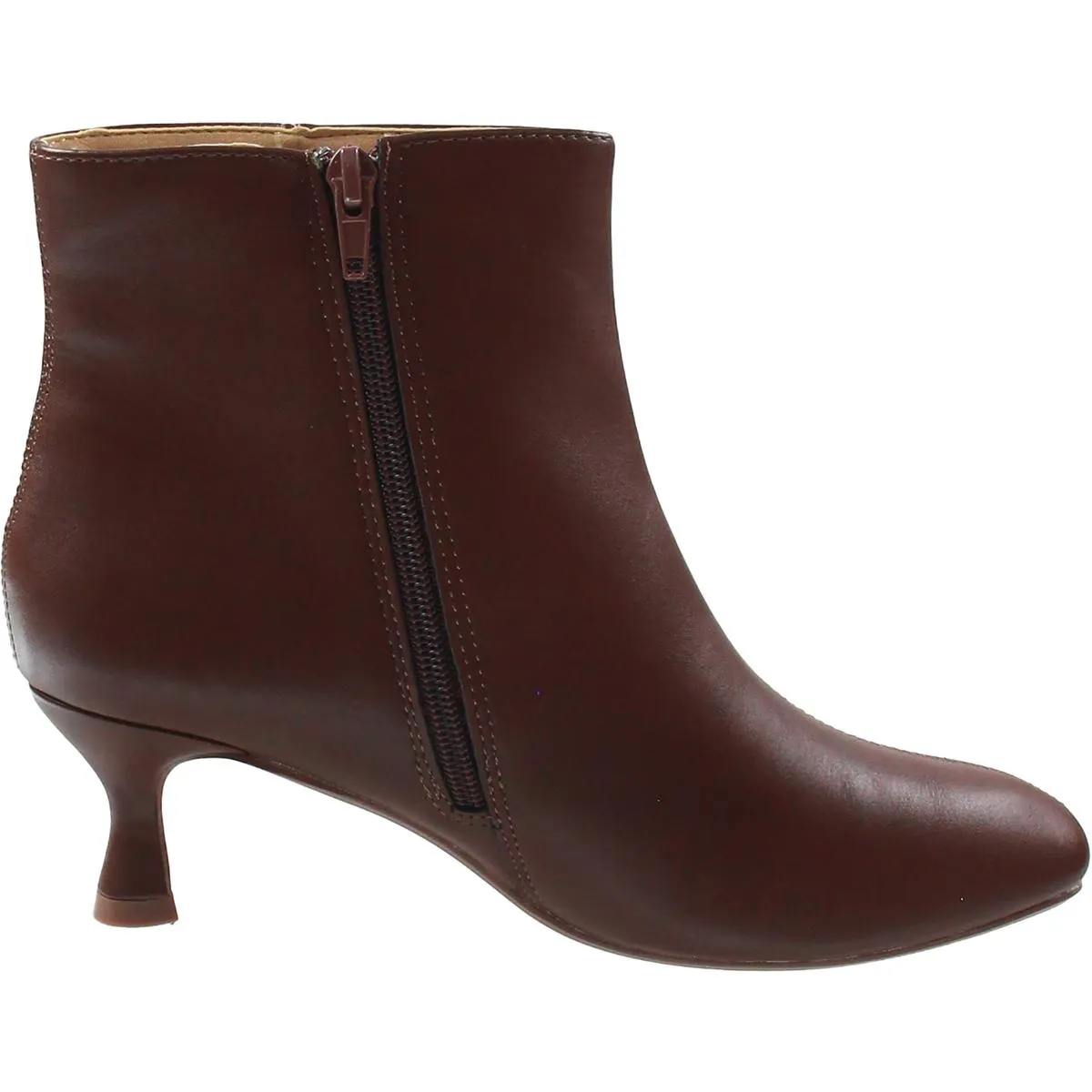 Womens Zipper Man Made Ankle Boots