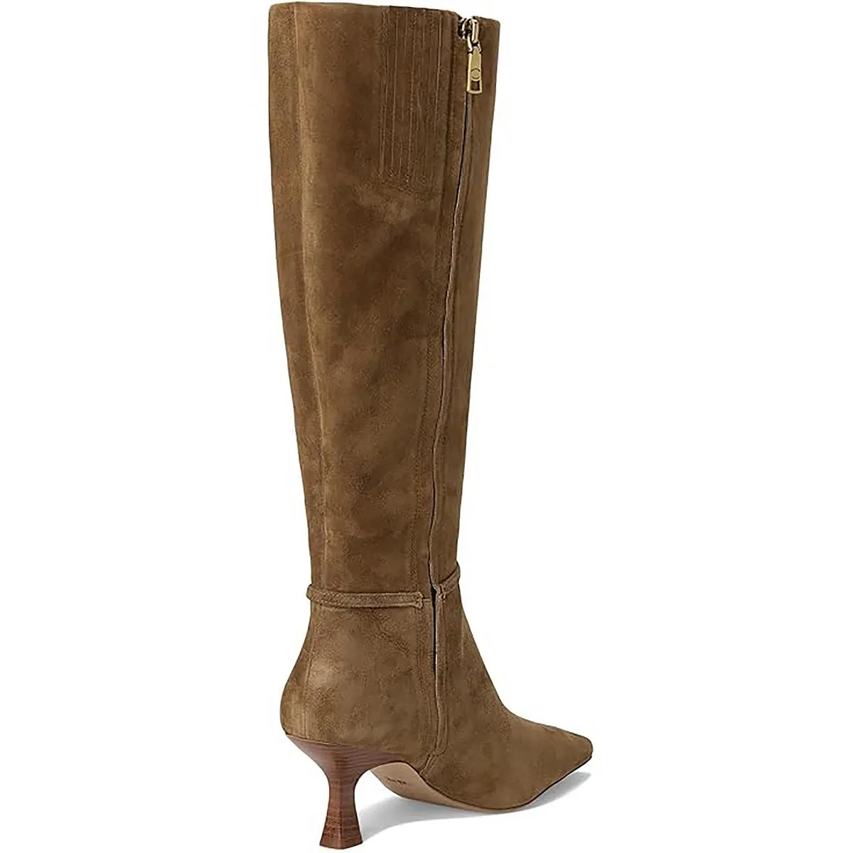 Womens Zipper Man Made Mid-Calf Boots
