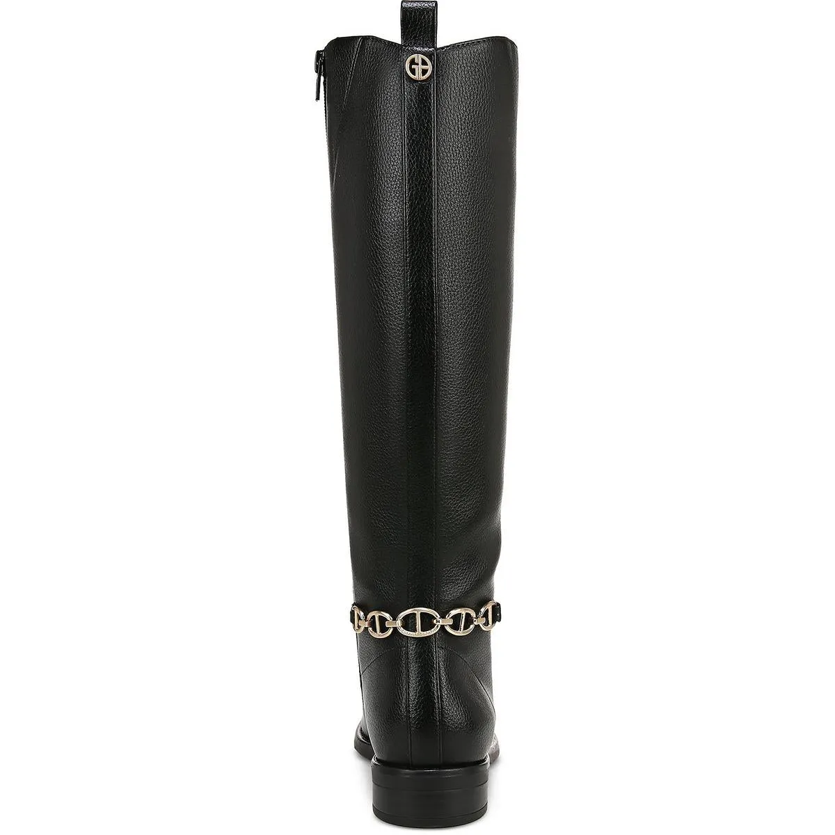 Womens Zipper Manmade Knee-High Boots