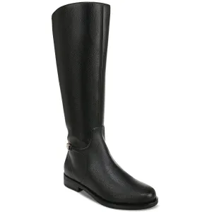 Womens Zipper Manmade Knee-High Boots