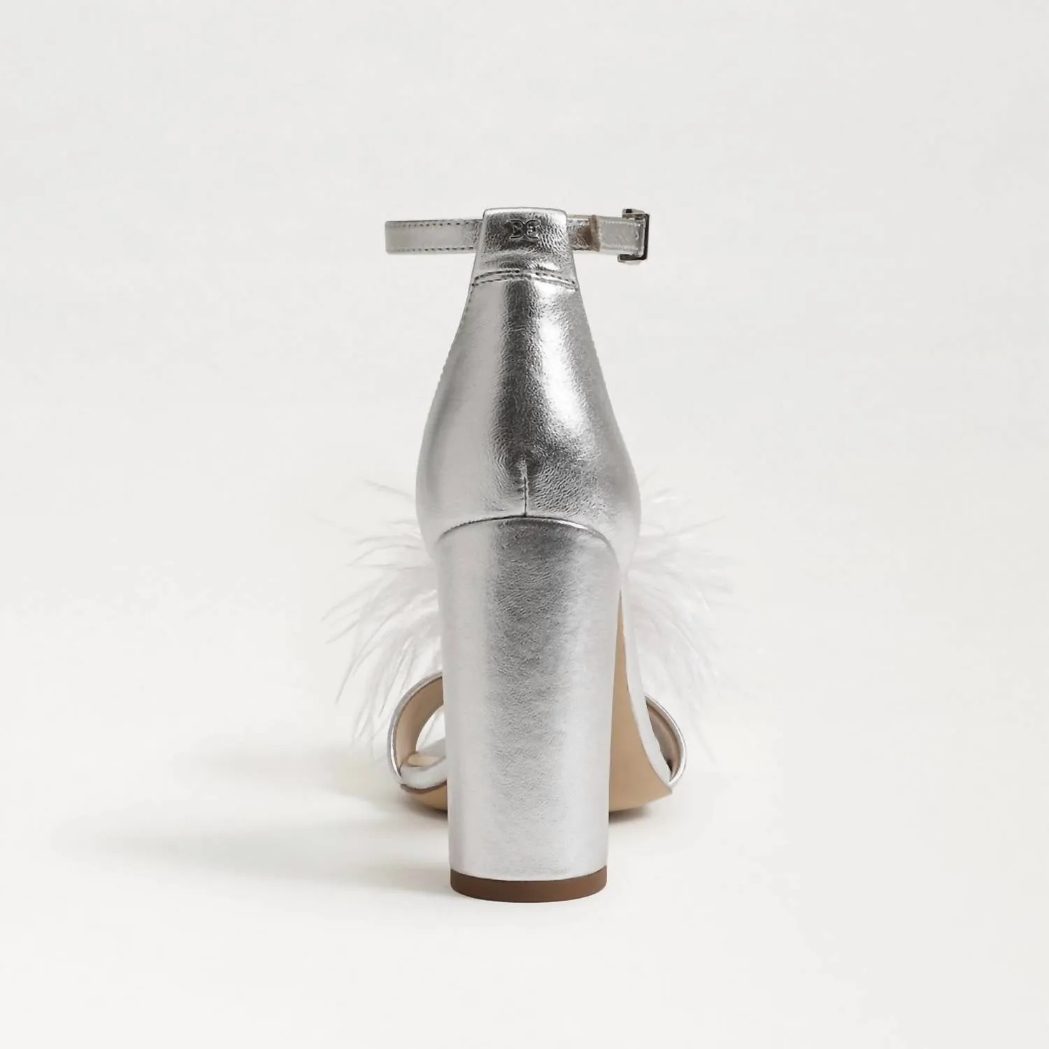 Yaro Feather Heel In Soft Silver