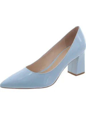 Zala15  Womens Pumps Slip On Block Heels