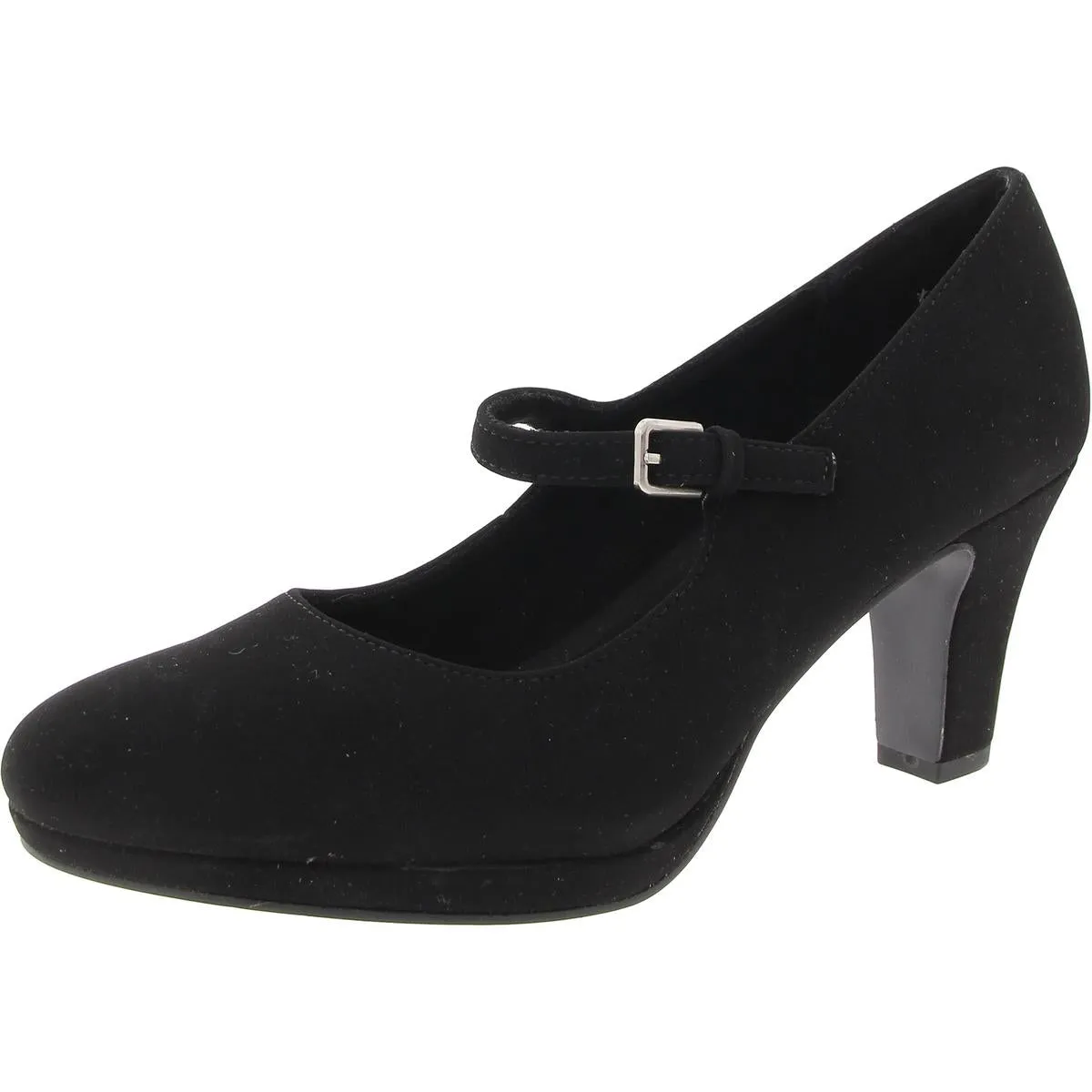 ZEST Womens Adjustable Manmade Mary Jane Heels